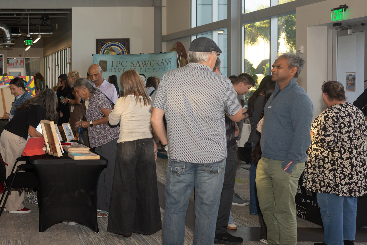 JaxFuse guests gathered at The Link in Nocatee